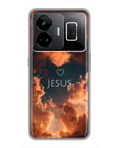 Чехол для Realme GT3 с картинкой «Сияние Имени Jesus»