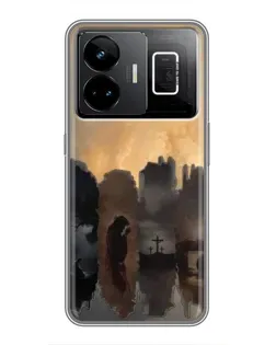 Чехол для Realme GT3 с картинкой «Дорога к вере»