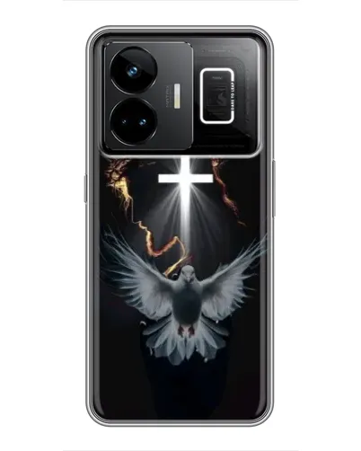 Чехол для Realme GT3 с картинкой «Голубь и Свет»