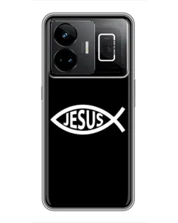 Чехол для Realme GT3 с картинкой «Классический Jesus»