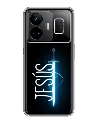 Чехол для Realme GT3 с картинкой «Меч Духа Jesus»