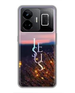 Чехол для Realme GT3 с картинкой «Свет Божий ночью»