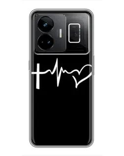 Чехол для Realme GT3 с картинкой «Пульс веры»