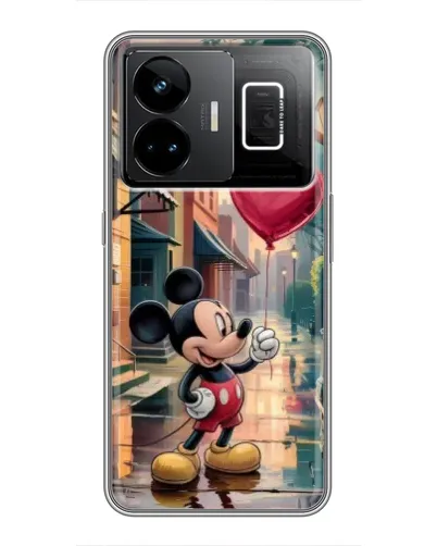 Чохол для Realme GT3 з картинкою «Міккі та кулька-серце»