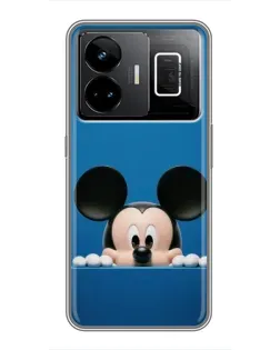 Чехол для Realme GT3 с картинкой «Микки выглядывает» Чехол для Realme GT3 с картинкой «Микки выглядывает»