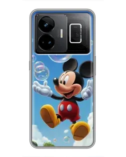 Чехол для Realme GT3 с картинкой «Mickey и мыльные пузыри» Чехол для Realme GT3 с картинкой «Mickey и мыльные пузыри»