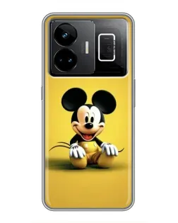Чохол для Realme GT3 з картинкою «Міккі на жовтому»