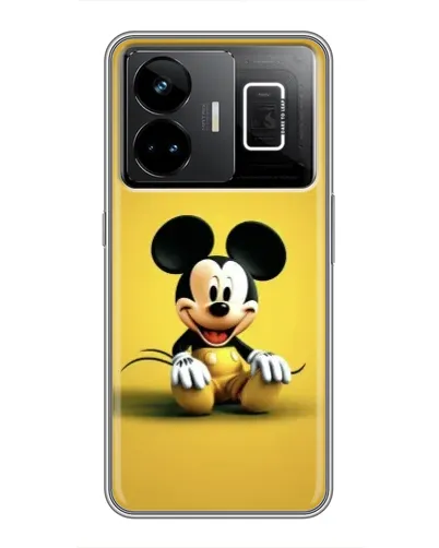 Чохол для Realme GT3 з картинкою «Міккі на жовтому»