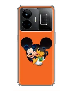 Чохол для Realme GT3 з картинкою «Серце Міккі Мінні»