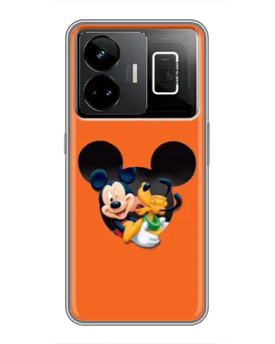 Чохол для Realme GT3 з картинкою «Серце Міккі Мінні» Чохол для Realme GT3 з картинкою «Серце Міккі Мінні»
