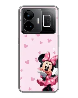 Чохол для Realme GT3 з картинкою «Мінні Маус та сердечка»