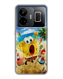 Чехол для Realme GT3 с картинкой «Развлечения на пляже»