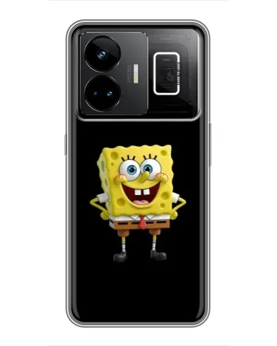 Чехол для Realme GT3 с картинкой «Классический Губка Боб»