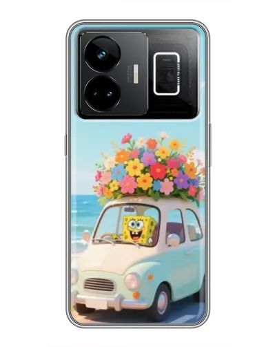 Чехол для Realme GT3 с картинкой «Автомобильное путешествие»