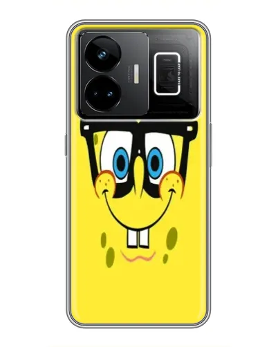 Чохол для Realme GT3 з картинкою «Мінімалістичний Спанч Боб» Чохол для Realme GT3 з картинкою «Мінімалістичний Спанч Боб»