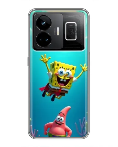 Чохол для Realme GT3 з картинкою «Спанч Боб під водою» Чохол для Realme GT3 з картинкою «Спанч Боб під водою»