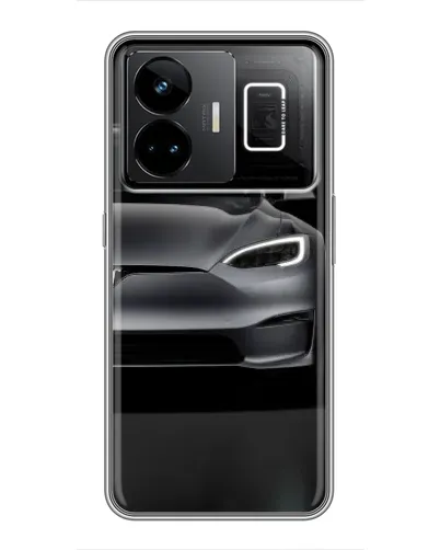 Чехол для Realme GT3 с картинкой «Tesla Model S Look»