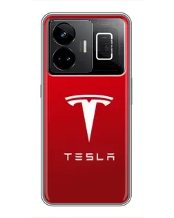 Чехол для Realme GT3 с картинкой «Tesla Red Classic» Чехол для Realme GT3 с картинкой «Tesla Red Classic»