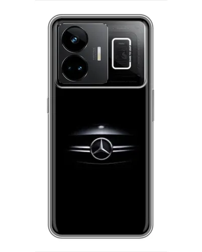 Чехол для Realme GT3 с картинкой «Mercedes — абстрактные линии»