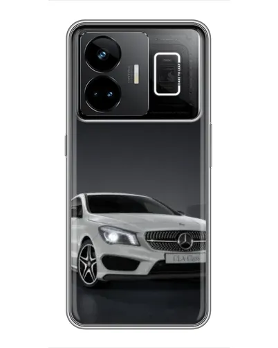Чехол для Realme GT3 с картинкой «Mercedes AMG GT Silver»