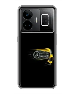 Чехол для Realme GT3 с картинкой «Mercedes — ретро стиль»