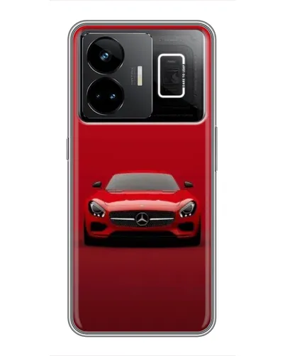 Чехол для Realme GT3 с картинкой «Красный Mercedes AMG» Чехол для Realme GT3 с картинкой «Красный Mercedes AMG»