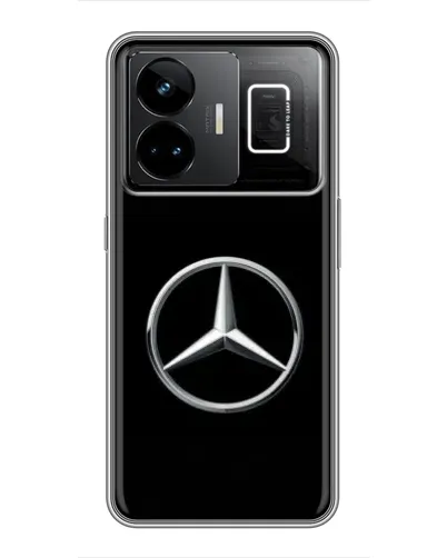 Чехол для Realme GT3 с картинкой «Mercedes классический лого»