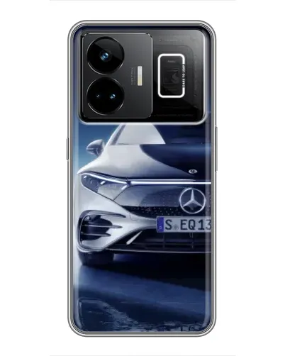 Чехол для Realme GT3 с картинкой «Mercedes EQ — будущее»