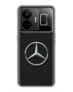 Чехол для Realme GT3 с картинкой «Карбоновый Mercedes стиль»