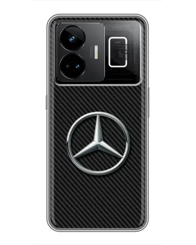 Чехол для Realme GT3 с картинкой «Карбоновый Mercedes стиль»