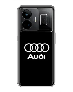 Чехол для Realme GT3 с картинкой «Классическое лого Audi» Чехол для Realme GT3 с картинкой «Классическое лого Audi»