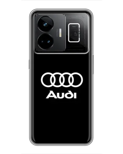 Чехол для Realme GT3 с картинкой «Классическое лого Audi»