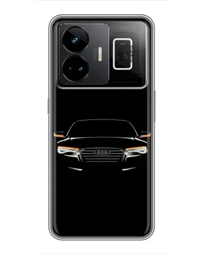 Чехол для Realme GT3 с картинкой «Audi — ночной контур»