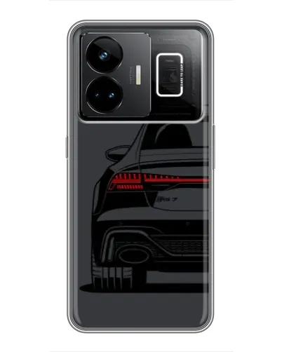 Чехол для Realme GT3 с картинкой «Задняя часть Audi — арт»