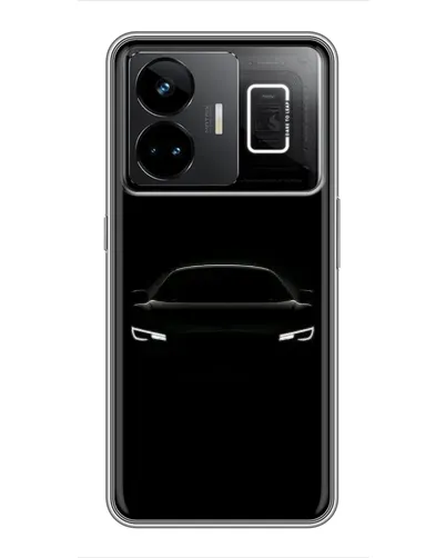 Чехол для Realme GT3 с картинкой «Взгляд Audi в темноте»