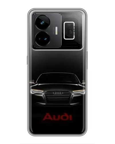 Чехол для Realme GT3 с картинкой «Audi — градиентный контур»