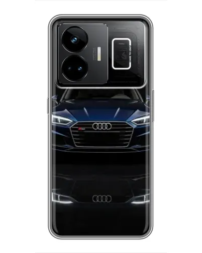 Чехол для Realme GT3 с картинкой «Audi — ночное отражение»