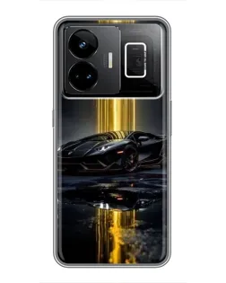 Чехол для Realme GT3 с картинкой «Ночной Lamborghini драйв» Чехол для Realme GT3 с картинкой «Ночной Lamborghini драйв»