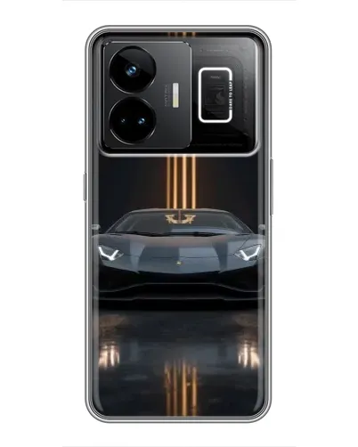 Чехол для Realme GT3 с картинкой «Lamborghini золотые линии» Чехол для Realme GT3 с картинкой «Lamborghini золотые линии»