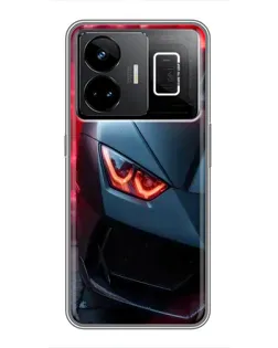 Чехол для Realme GT3 с картинкой «Lamborghini красное сияние» Чехол для Realme GT3 с картинкой «Lamborghini красное сияние»