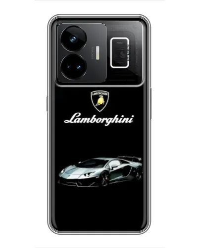 Чехол для Realme GT3 с картинкой «Логотип Lamborghini классика» Чехол для Realme GT3 с картинкой «Логотип Lamborghini классика»