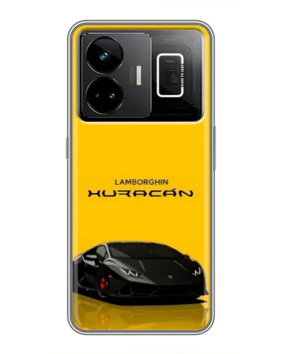 Чехол для Realme GT3 с картинкой «Lamborghini Huracan черный» Чехол для Realme GT3 с картинкой «Lamborghini Huracan черный»