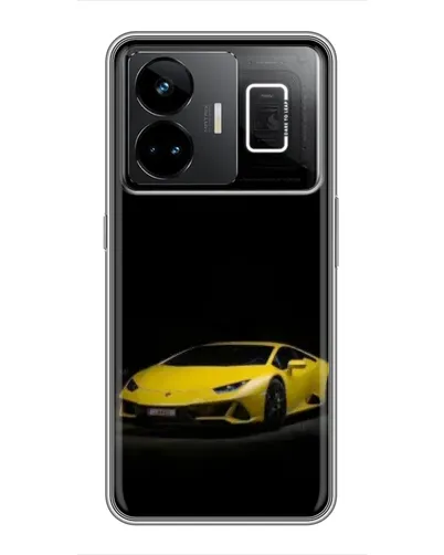 Чехол для Realme GT3 с картинкой «Lamborghini желтый акцент» Чехол для Realme GT3 с картинкой «Lamborghini желтый акцент»
