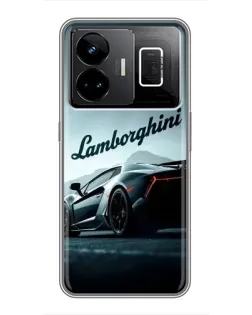 Чохол для Realme GT3 з картинкою «Класичний Lamborghini надпис»