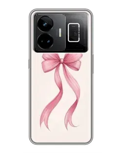 Чохол для Realme GT3 з картинкою «Рожевий бант»