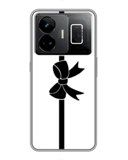 Чехол для Realme GT3 с картинкой «Вертикальный бант»