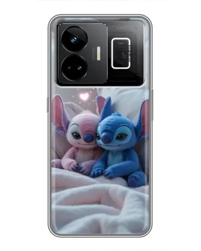 Чохол для Realme GT3 з картинкою «Плюшеві Стіч Ангел»