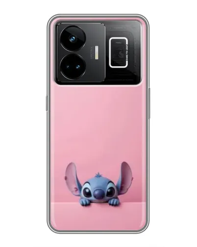 Чехол для Realme GT3 с картинкой «Stitch выглядывает»