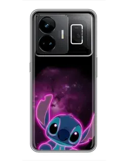 Чехол для Realme GT3 с картинкой «Неоновый Stitch» Чехол для Realme GT3 с картинкой «Неоновый Stitch»