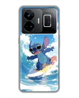 Чехол для Realme GT3 с картинкой «Стич на волне» Чехол для Realme GT3 с картинкой «Стич на волне»